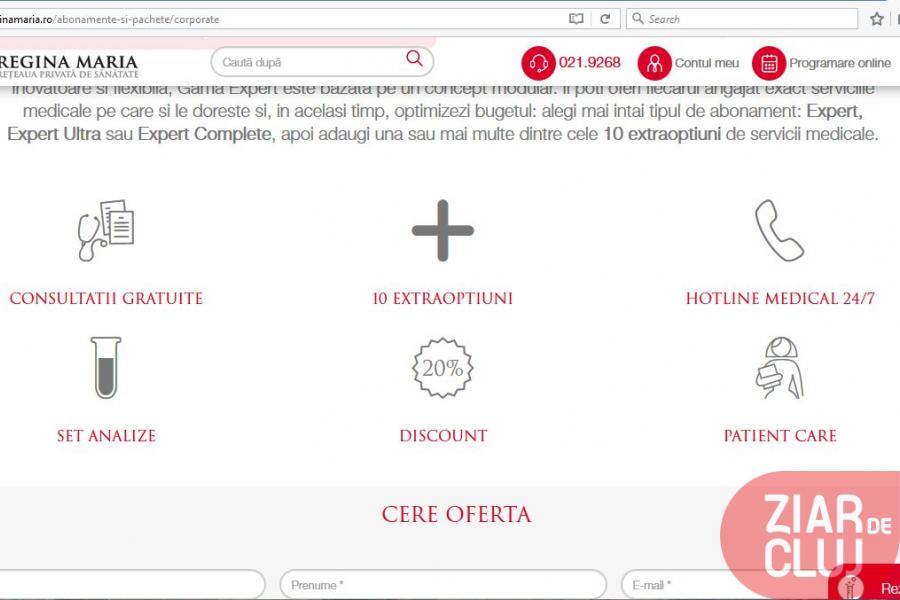 ReÅ£eaua PrivatÄƒ De SÄƒnÄƒtate Regina Maria Isi Bate Joc De ClienÅ£i O TanÄƒrÄƒ Are De PlÄƒtit Un Serviciu Gratuit Ziar De Cluj