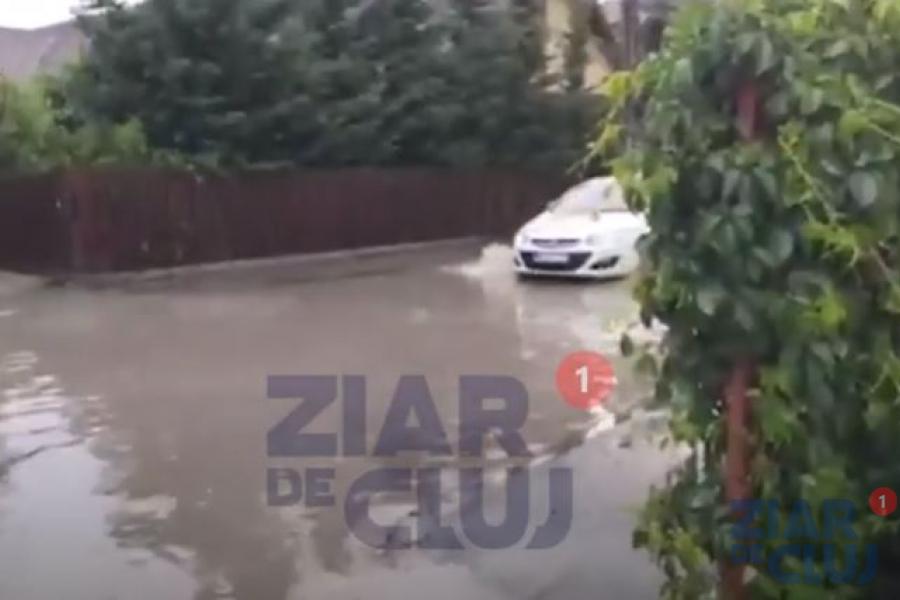 In Florești Strada Florilor A Fost Inundată Video Ziar De Cluj